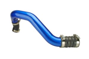 Ford F-250 Intercooler Pipe - Hot Side - Sinister Diesel - Sinister Blue - `03-`07